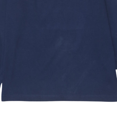 Tommy Hilfiger Men’s Blue Long Sleeve Sport Graphic T-Shirt Size S