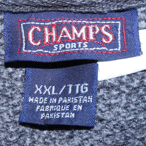 Champs Sports Mens Brown 2XL Pullover Fleece Hoodie