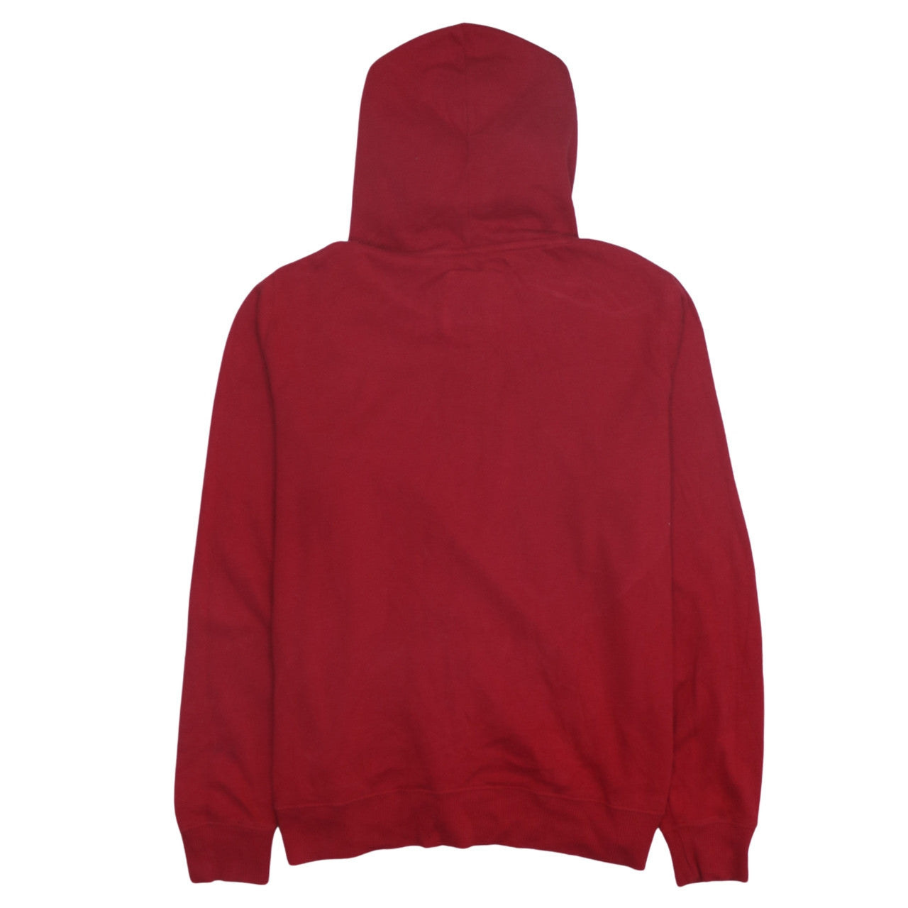 Hollister Men’s Red Pullover Hoodie L Graphic Print Casual
