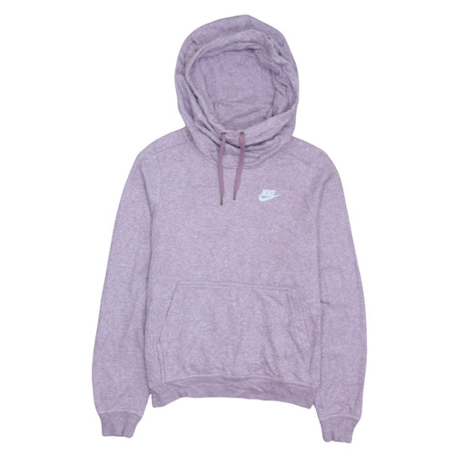 Nike Men's Purple Pullover Hoodie XS Fleece Logo Sweatshirt