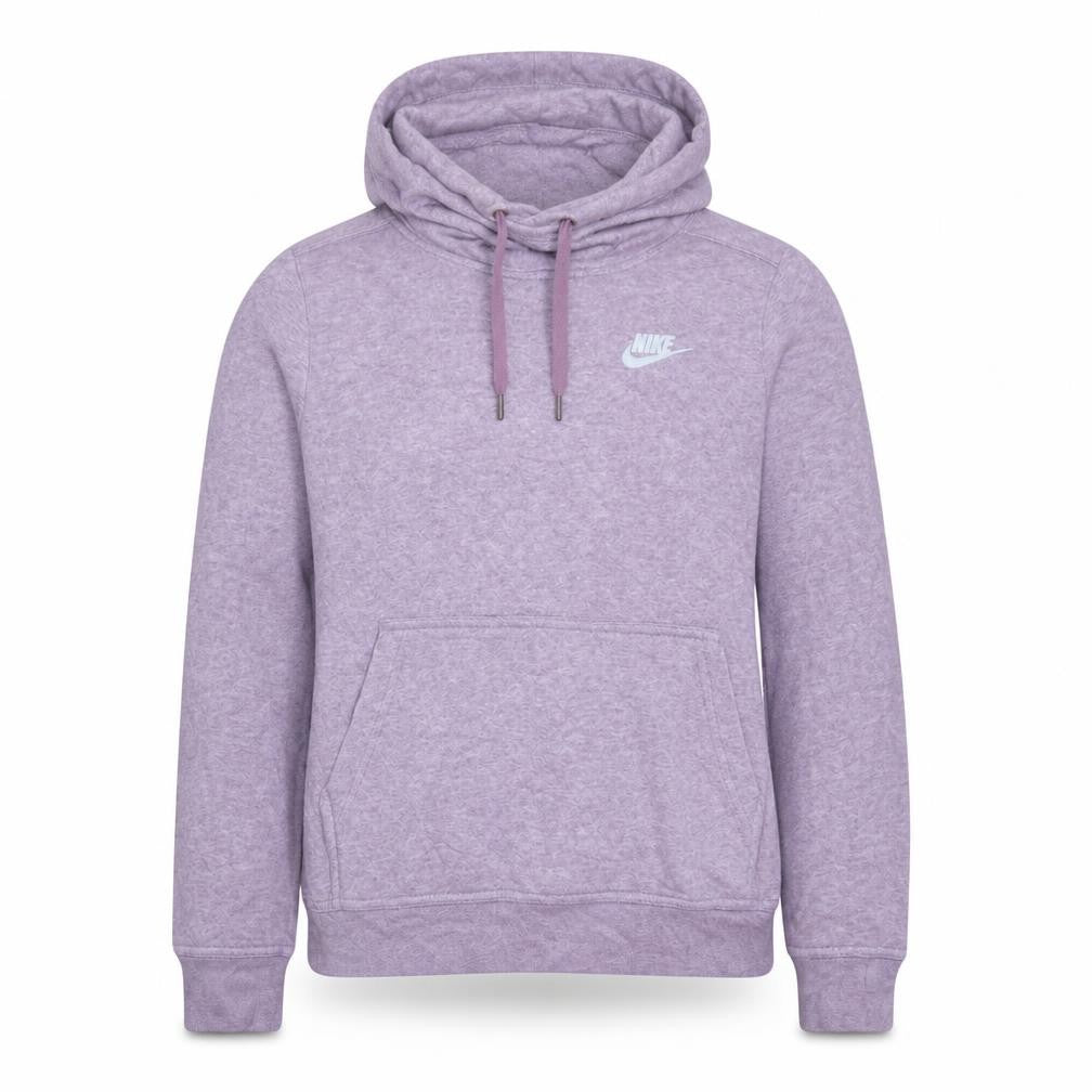 Nike Men's Purple Pullover Hoodie XS Fleece Logo Sweatshirt