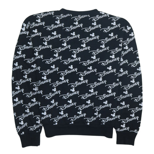 Disney Women's Black XS Pullover Sweatshirt with Mickey Print