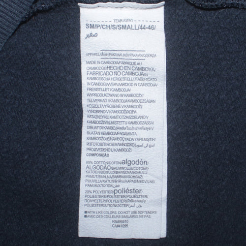 Under Armour Men's Black Small Crew Neck Pullover Sweatshirt