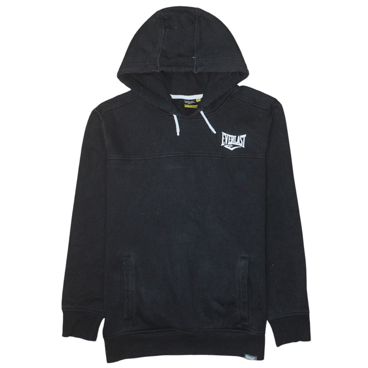 Everlast Men's Black Pullover Hoodie M Sports Fleece Sweatshirt