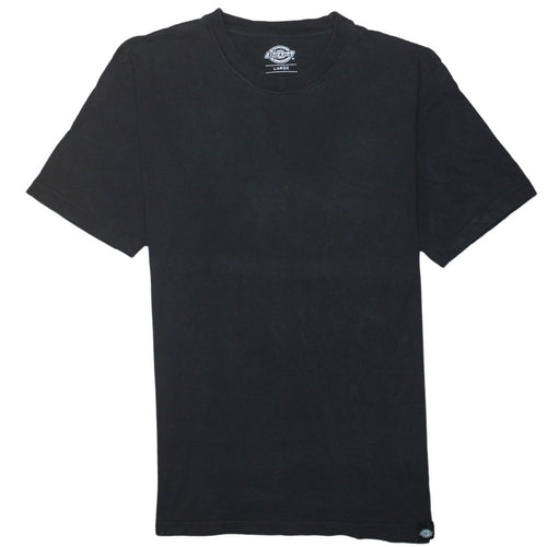 Dickies Men’s Black Cotton Short Sleeve Crew Neck T-Shirt Size L