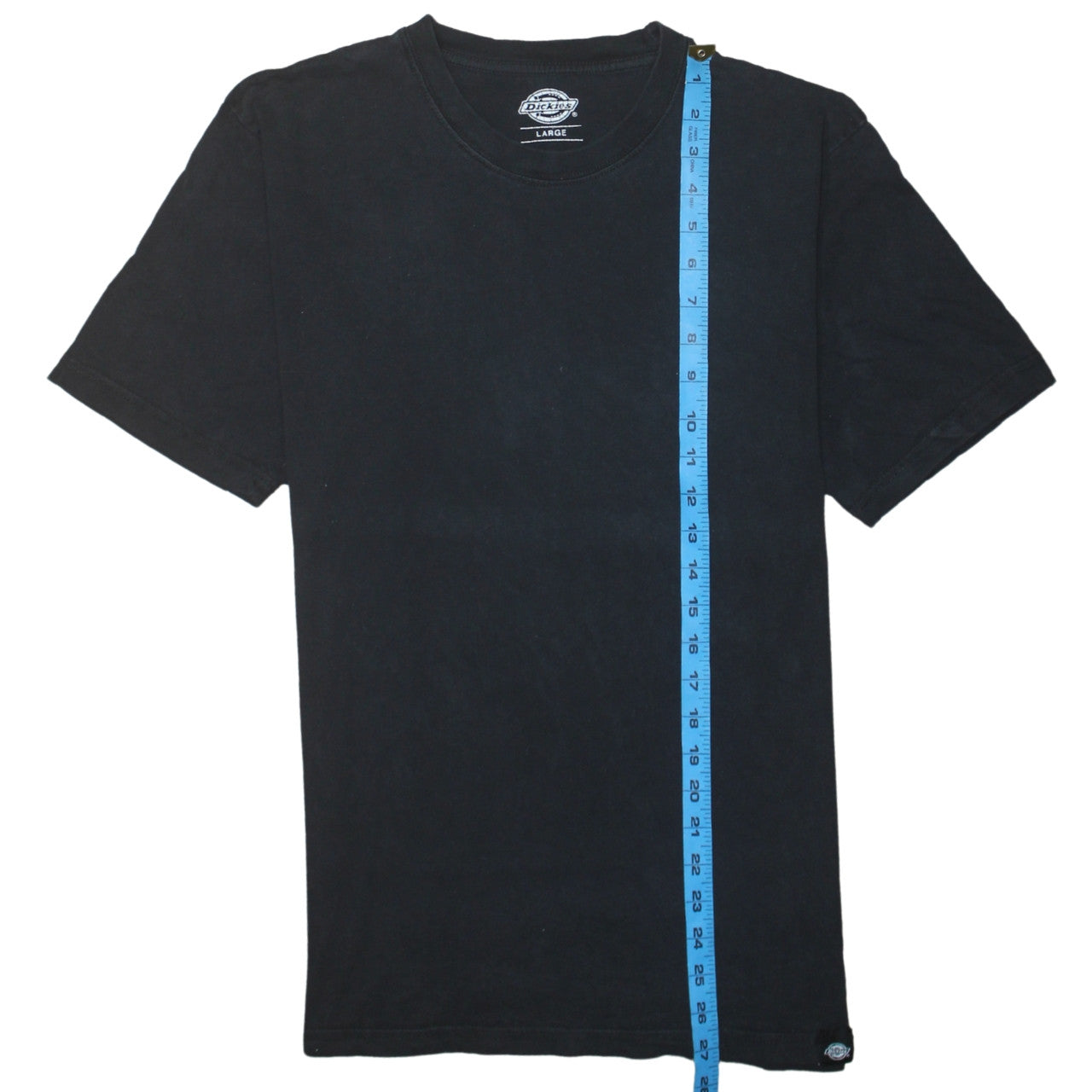 Dickies Men’s Black Cotton Short Sleeve Crew Neck T-Shirt Size L