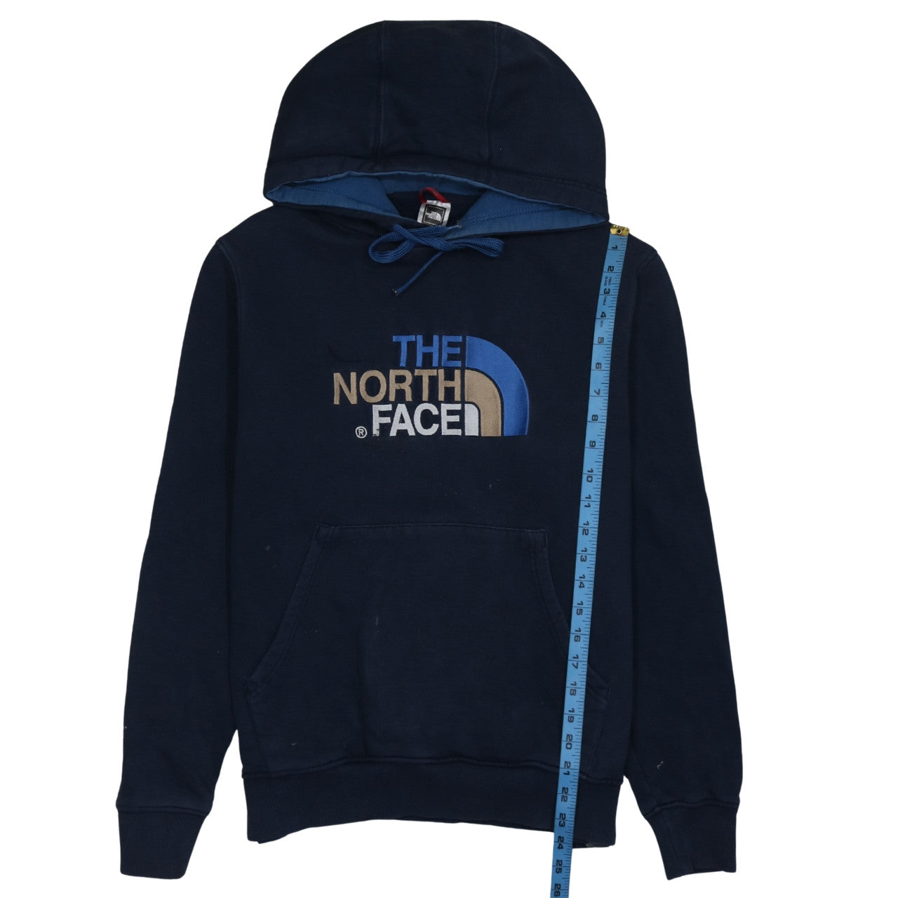 The North Face Men's Blue Pullover Hoodie Size M
