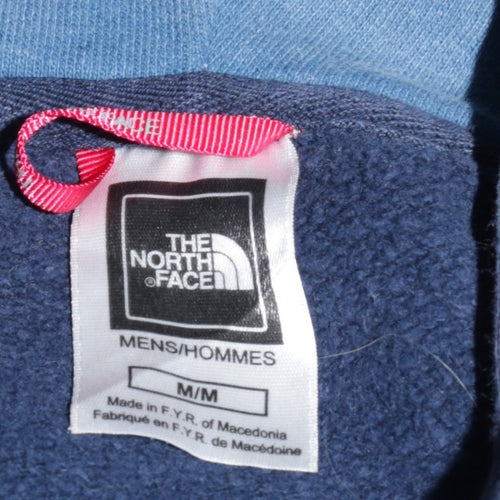 The North Face Men's Blue Pullover Hoodie Size M