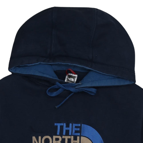 The North Face Men's Blue Pullover Hoodie Size M