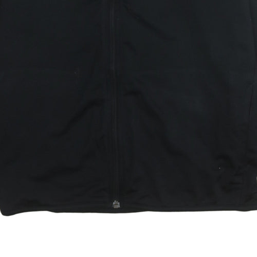 Adidas Boys Black Full Zip Sweatshirt 13-14 Years Sports Training Top
