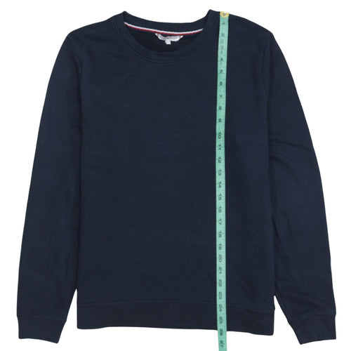 Tommy Hilfiger Men's Blue XL Crew Neck Cotton Sweatshirt