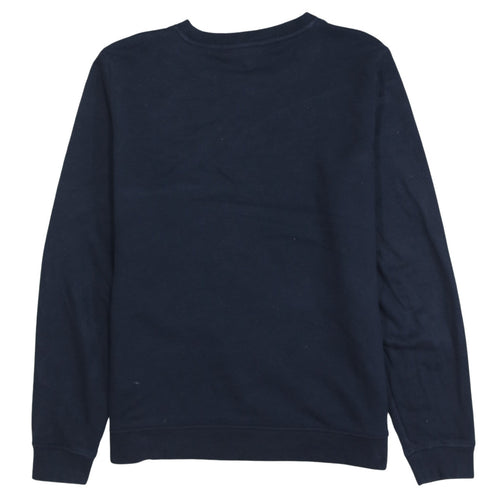 Tommy Hilfiger Men's Blue XL Crew Neck Cotton Sweatshirt