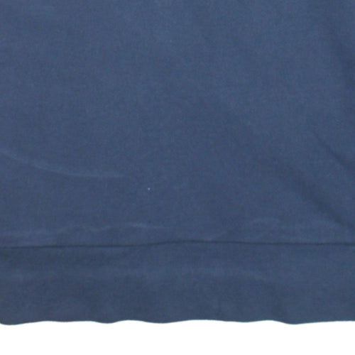 Levi's Men's Blue Crew Neck Graphic Logo Pullover Sweatshirt L