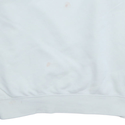 Nike Men's White XL Pullover Crew Neck Fleece Sweatshirt