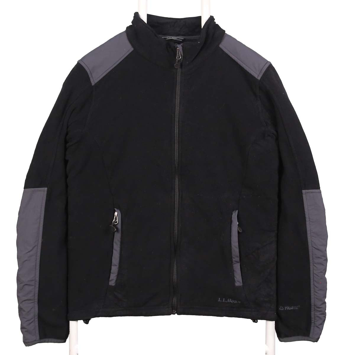 L.L. Bean Men's Black S Fleece Outdoor Full Zip Jacket