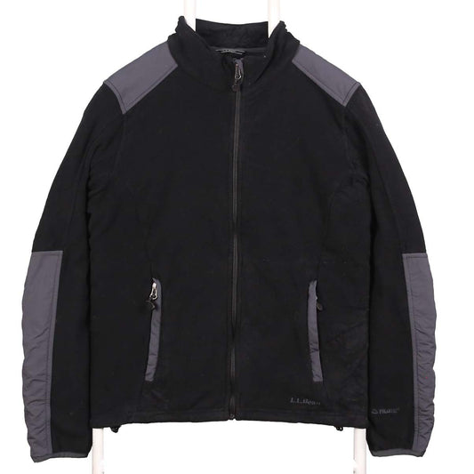 L.L. Bean Men's Black S Fleece Outdoor Full Zip Jacket