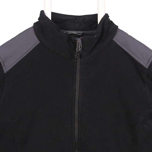 L.L. Bean Men's Black S Fleece Outdoor Full Zip Jacket