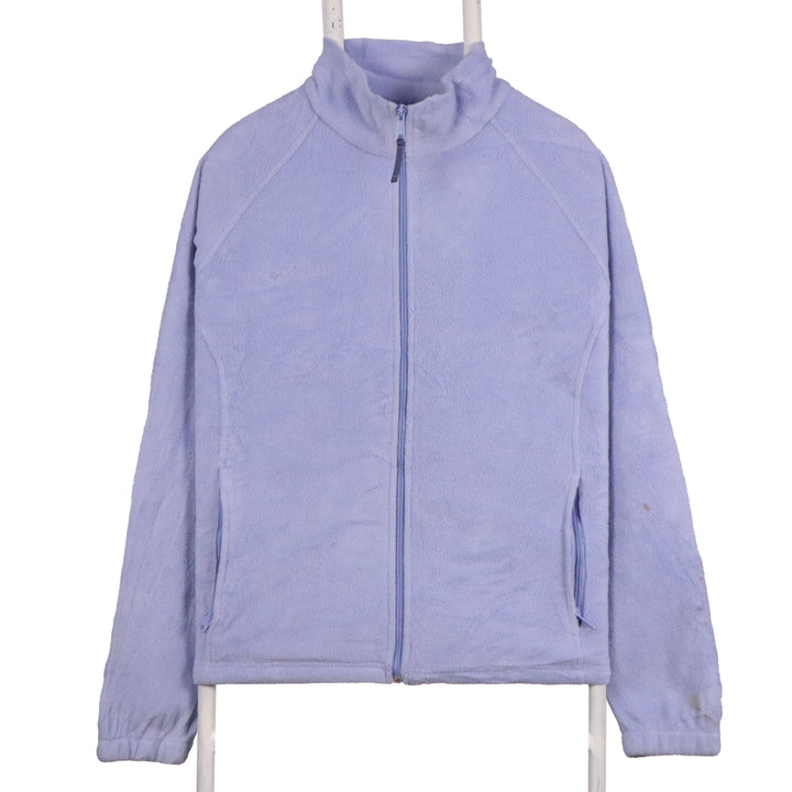 Columbia Women's Purple Fleece Full Zip Jacket L