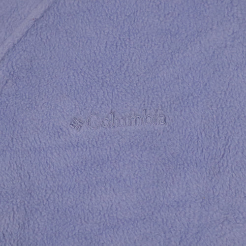 Columbia Women's Purple Fleece Full Zip Jacket L