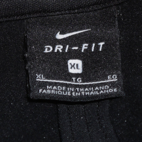 Nike Men’s Black XL Dri-Fit 1/4 Zip Panthera FC Sweatshirt