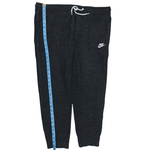 Nike Men's Black Cotton Jogger Trousers Size L