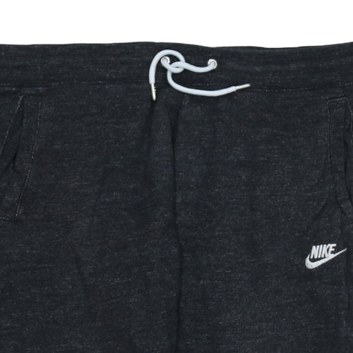 Nike Men's Black Cotton Jogger Trousers Size L