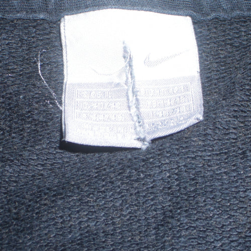 Nike Women's Black Full Zip Hoodie Size L Cotton Blend Sportswear