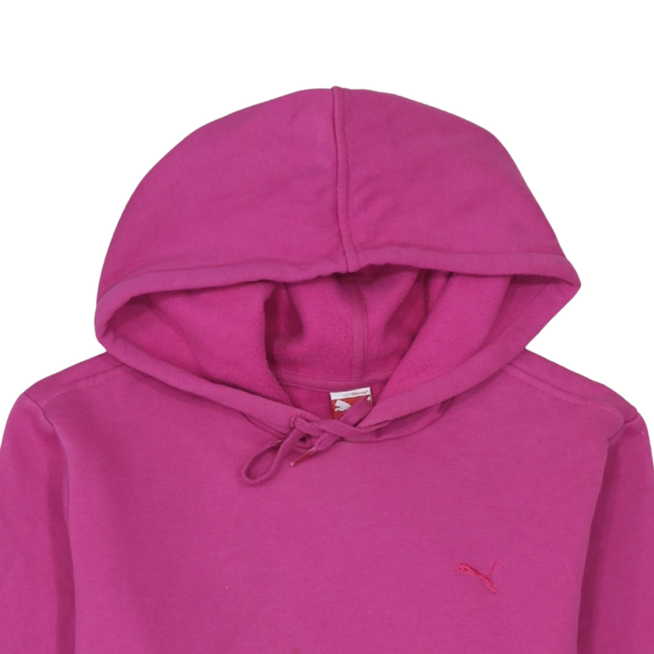 Puma Women’s Pink Pullover Hoodie Size 16 Cotton Blend Casual