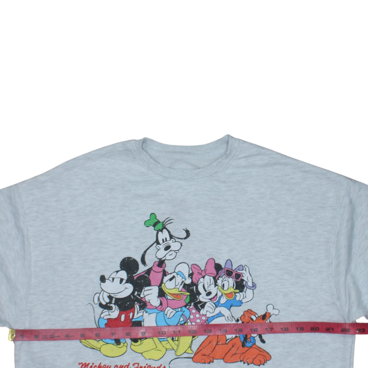 Primark Disney 100 Women’s Grey Pullover Sweatshirt XS Mickey & Friends Print