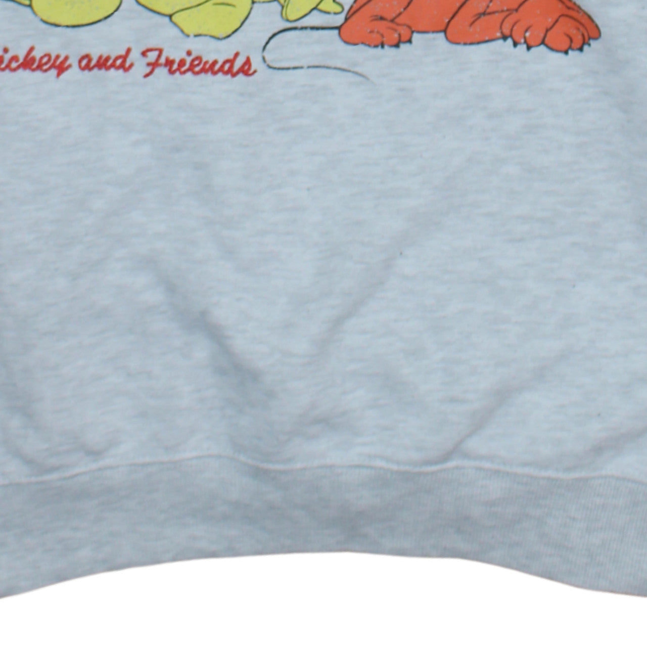 Primark Disney 100 Women’s Grey Pullover Sweatshirt XS Mickey & Friends Print