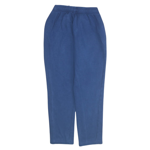 Adidas Men's Blue Regular Fit Fleece Sweatpants L