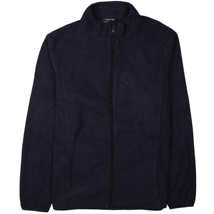 Kappa Men's Blue Fleece Full Zip Jacket XL Sports Casual