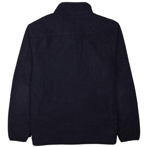 Kappa Men's Blue Fleece Full Zip Jacket XL Sports Casual