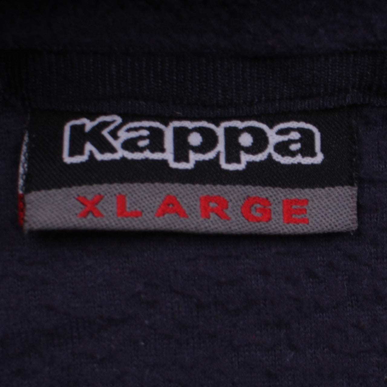 Kappa Men's Blue Fleece Full Zip Jacket XL Sports Casual