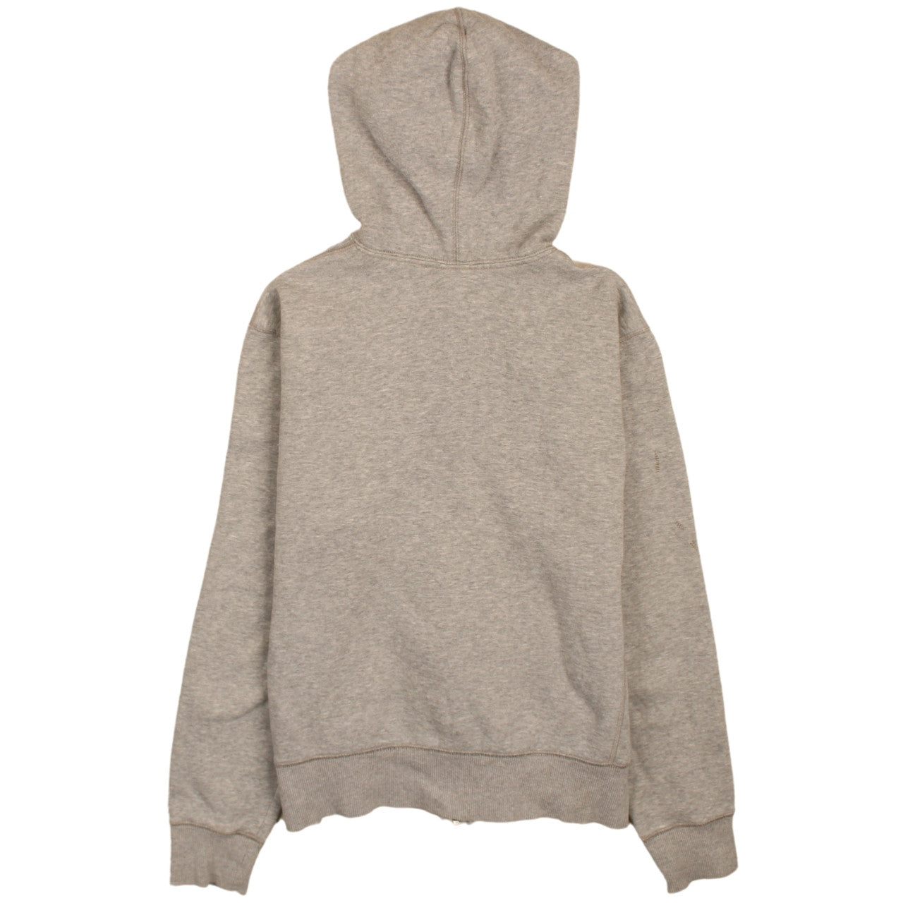 Nike Womens Grey Full Zip Hoodie Size L (12-14) Sportswear