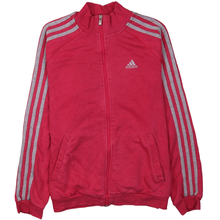 Adidas Girls Pink Full Zip Sweatshirt Jacket 11-12 Years Sportswear