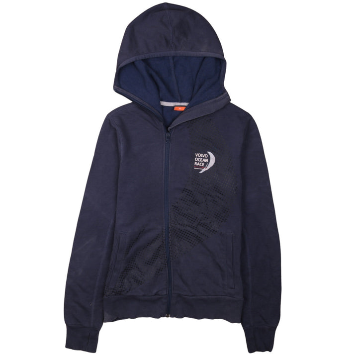 Puma Women Navy Full Zip Hoodie Size 14 Volvo Ocean Race