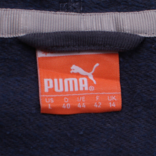 Puma Women Navy Full Zip Hoodie Size 14 Volvo Ocean Race