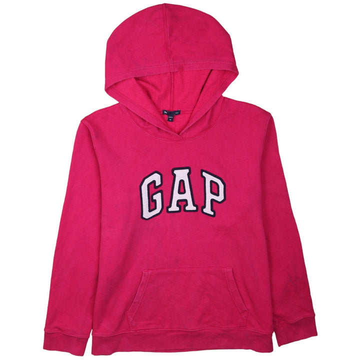 GAP Womens Pink Pullover Hoodie XL Hooded Logo Casual Sweatshirt