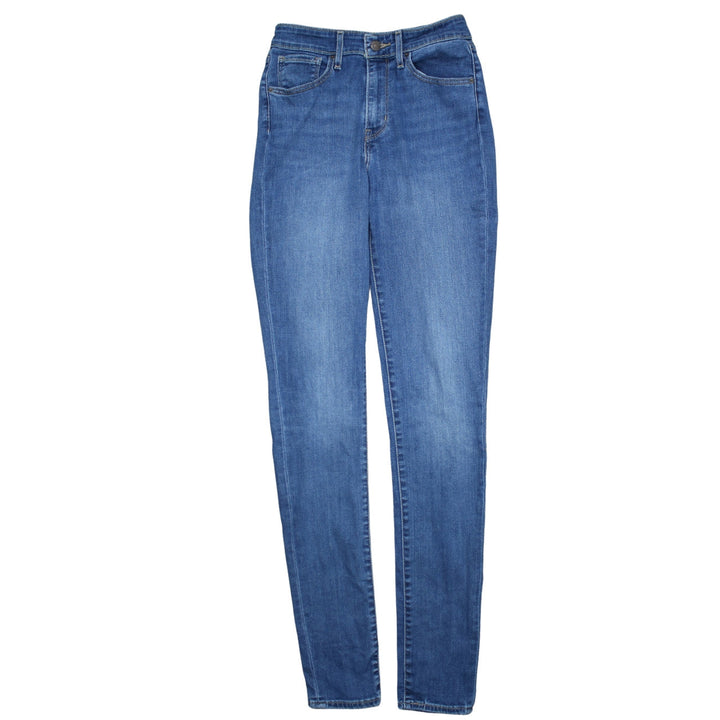 Levi's Womens Blue 721 High Rise Skinny Jeans Size 10