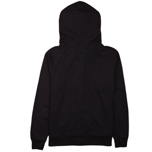 GAP Womens Black Full Zip Hoodie Medium Cotton Blend Casual