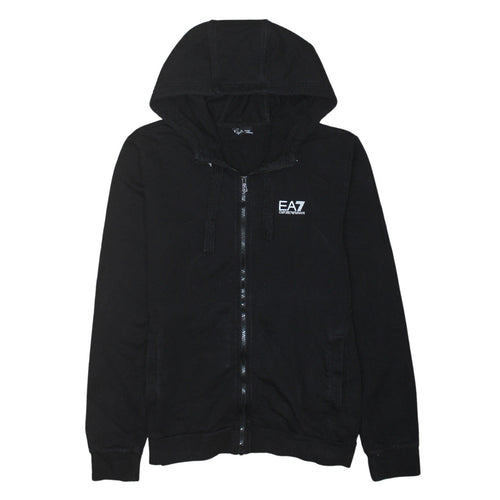 Emporio Armani EA7 Men's Black Full Zip Hoodie Size M