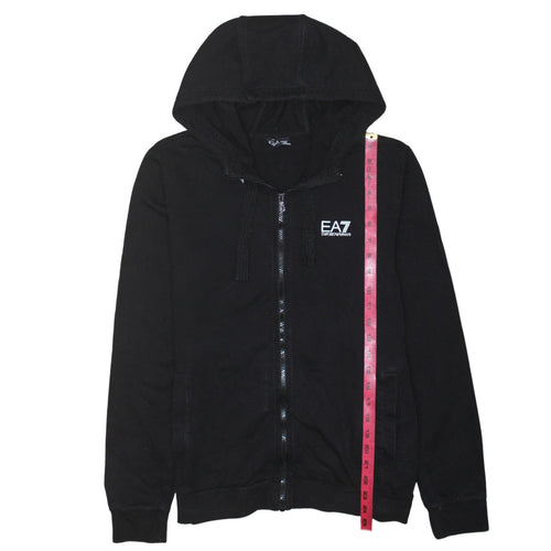 Emporio Armani EA7 Men's Black Full Zip Hoodie Size M