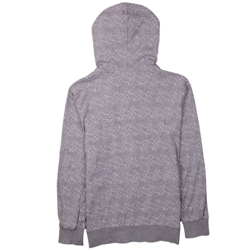 Puma Women’s Grey Full Zip Hoodie Size 12 Classic Fit