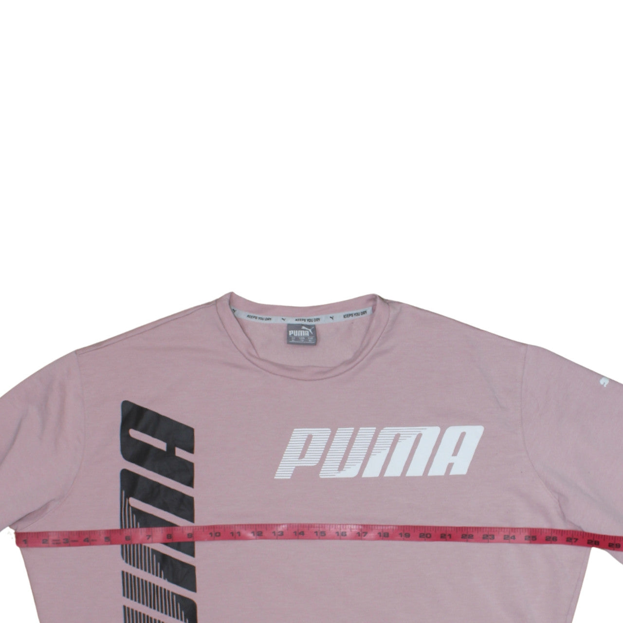 Puma Women's Pink XL Crew Neck Pullover Sweatshirt
