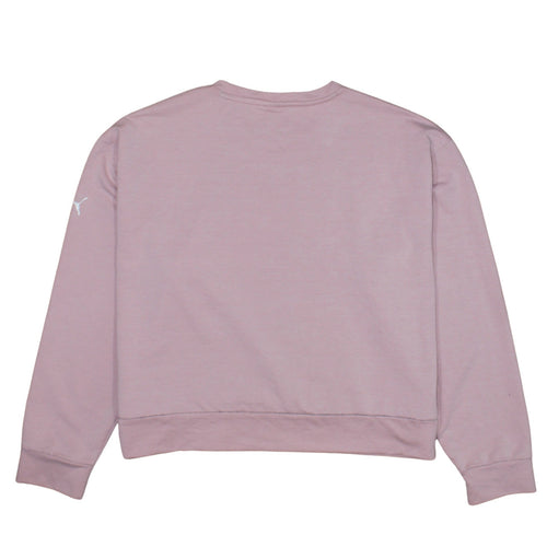 Puma Women's Pink XL Crew Neck Pullover Sweatshirt