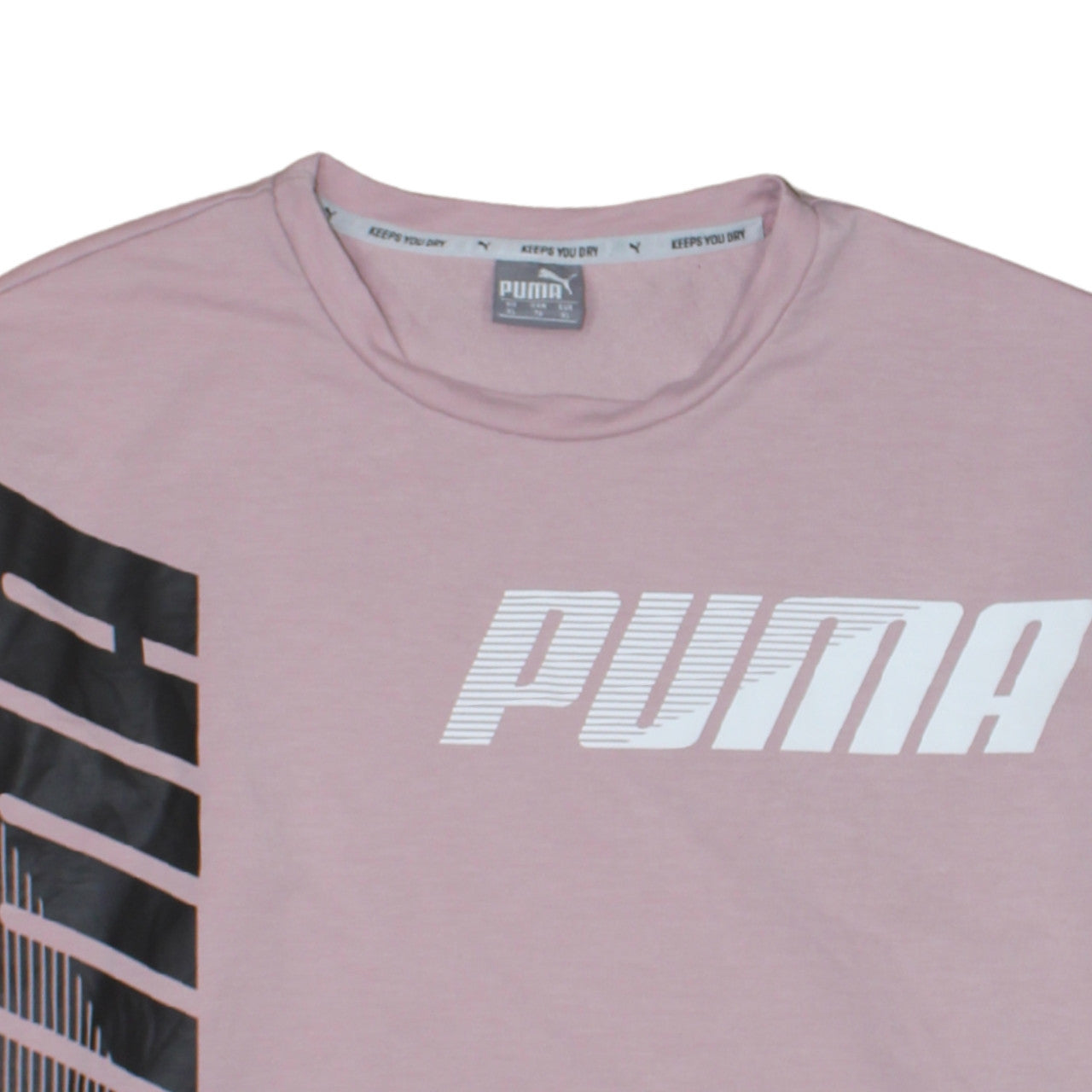 Puma Women's Pink XL Crew Neck Pullover Sweatshirt