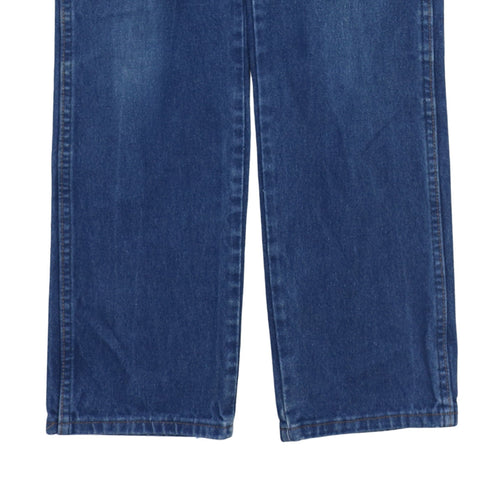 Wrangler Men's Blue Denim Straight Jeans 32x32 Regular Fit