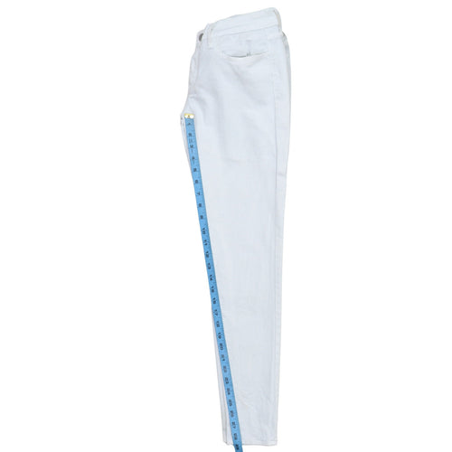 Levi's Womens White 710 Super Skinny Stretch Jeans Size 28