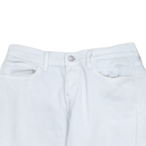 Levi's Womens White 710 Super Skinny Stretch Jeans Size 28